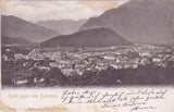 AK Ischl gegen den Dachstein. (um1900)