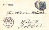 Ak Ischl. Kreuzstein. (um1904)