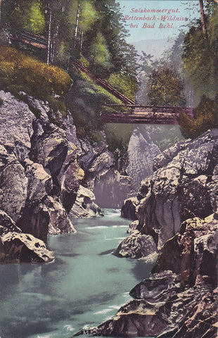 AK Rettenbach-Wildnis bei Bad Ischl. (1906)