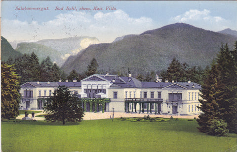 AK Bad Ischl, ehem. Kais. Villa. (1931)