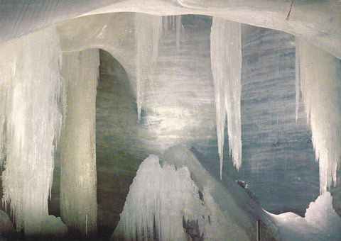 AK Dachstein-Rieseneishöhle. Große Eiskapelle.