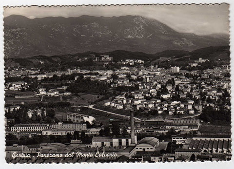 AK Gorizia - Panorama dal Monte Calvario.