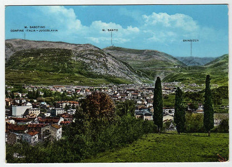 AK Gorizia. Panorama Nord dal Castello.