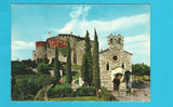 AK Gorizia. La Chiesetta di Santo Spirito e il Castello.