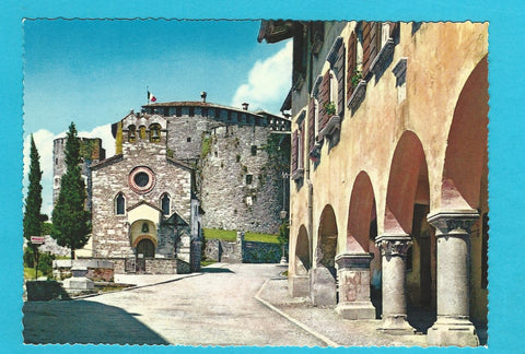 AK Gorizia. Borgo Castello e Chiesa di Santo Spirito.