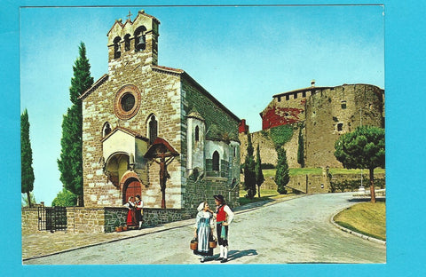 AK Gorizia. S. Spirito e il Castello. (Costumi Friulani)