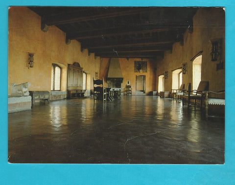 AK Gorizia. Giuseppe Assirelli. Sala del Conte nel Castello di Gorizia.