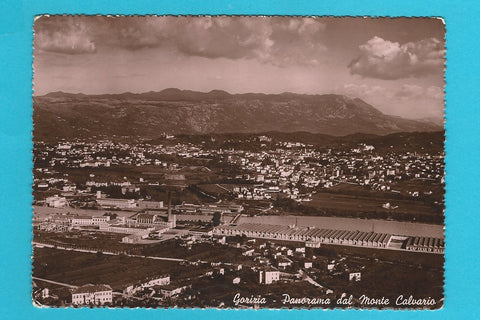 AK Gorizia - Panorama dal Monte Calvario.