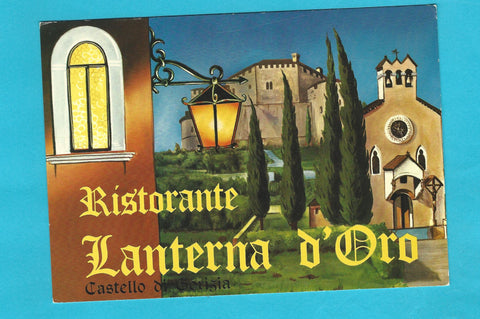 AK Gorizia. Castello. Ristorante Lanterna d'Oro.