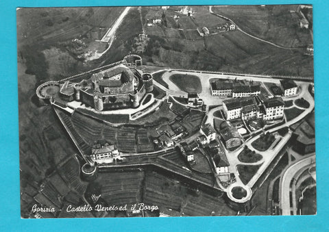 AK Gorizia - Castello Veneto ed il Borgo.
