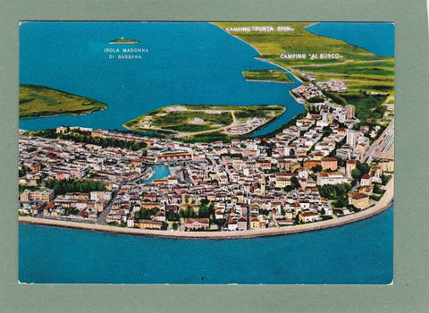 AK Grado. Veduta dall'aereo.