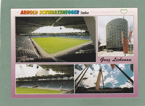 AK Graz. Liebenau. Arnold Schwarzenegger Stadion.