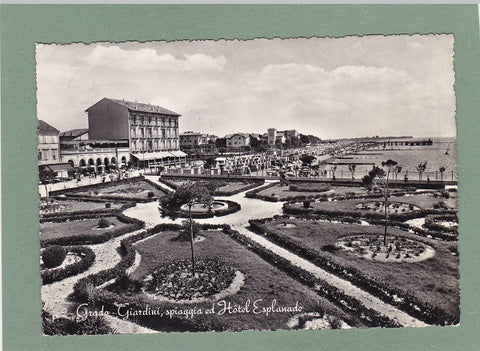 AK Grado – Giardini, spiaggia ed Hotel Esplanade.