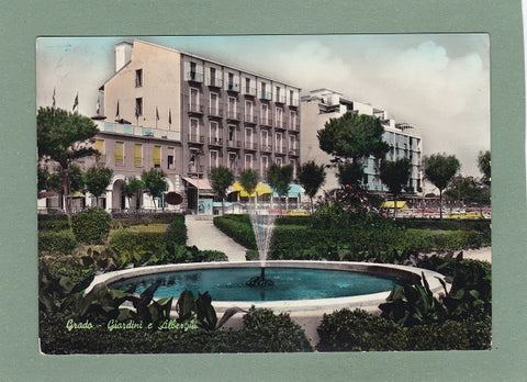 AK Grado. Giardini e Alberghi.