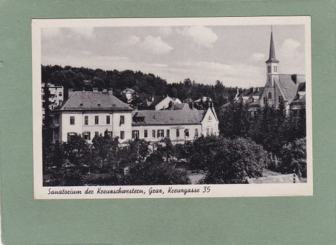 AK Graz. Sanatorium der Kreuzschwestern, Kreuzgasse 35.