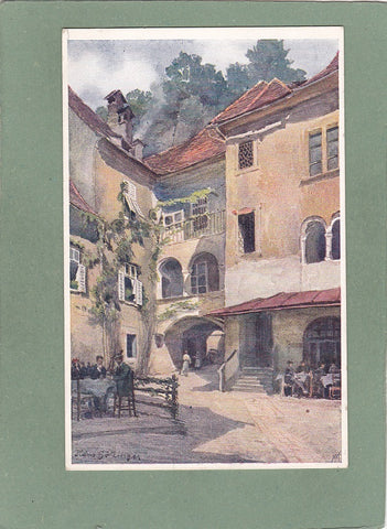 AK Graz. Krebsenkeller-Hof.