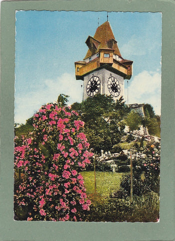 AK Graz, Uhrturm am Schloßberg.