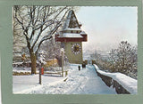 AK Graz, Uhrturm (Winteransicht)