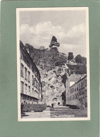 AK Graz, Schloßbergsteig.