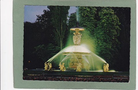AK Graz. Stadtparkbrunnen (Festbeleuchtung).