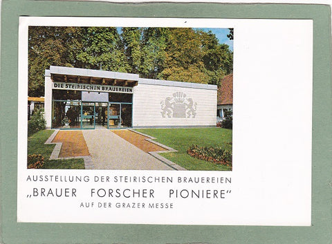 AK Ausstellung der steirischen Brauereien „Brauer Forscher Pioniere“ auf der Grazer Messe.