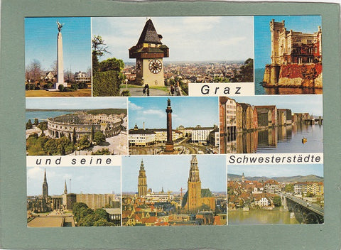 AK Graz und seine Schwesternstädte.