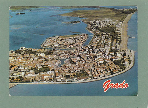 AK Grado. Panorama dall'aereo.
