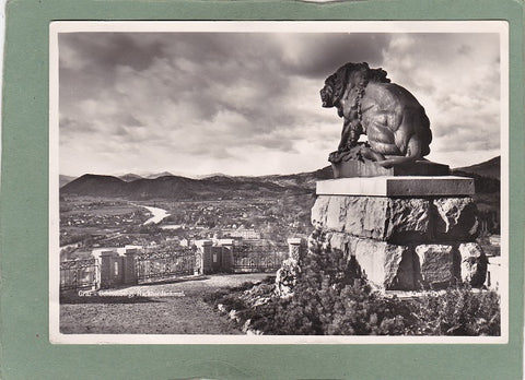 AK Graz Schlossberg. Hackherdenkmal.