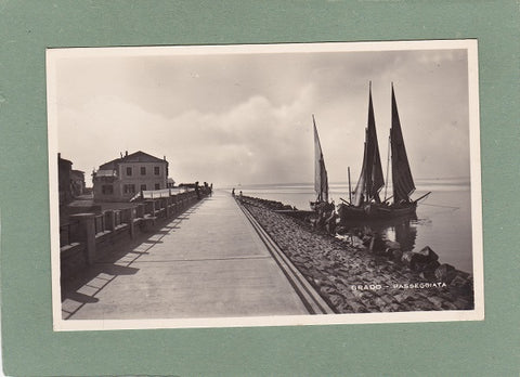 AK Grado – Passeggiata (um 1930).