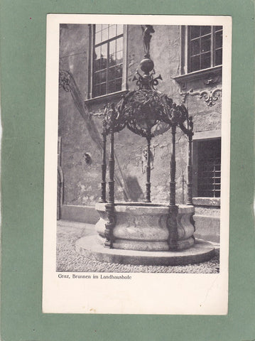 AK Graz, Brunnen im Landhaushofe.