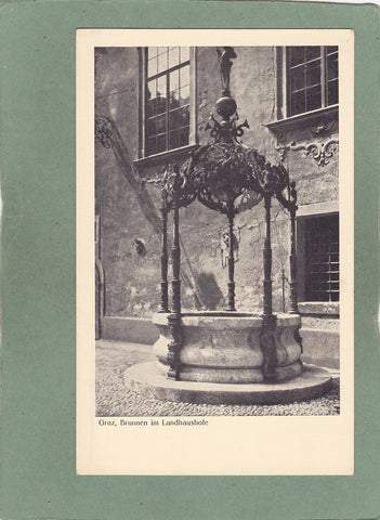 AK Graz, Brunnen im Landhaushofe.