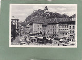 AK Graz. Hauptplatz mit Schlossberg.