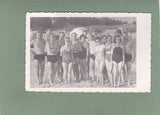Foto-Karte Grado Badeszene. (Grado August 1951)