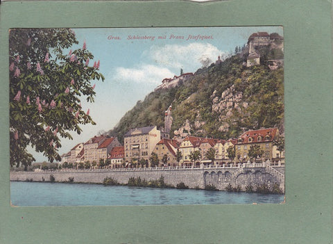 AK Graz. Schlossberg mit Franz Josefsquai.