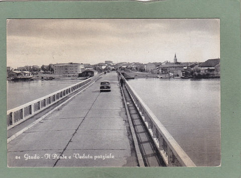 AK Grado – Il Ponte e Veduta parziale.