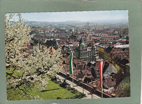 AK Graz. Blick vom Schloßberg gegen Süden.