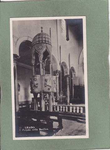 AK Grado. Il Pulpito nella Basilica.