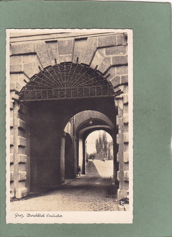 AK Graz. Durchblick Paulustor.
