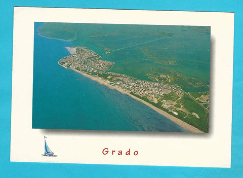 AK Grado. Veduta aerea.