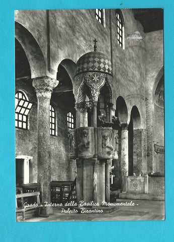 AK Grado - Interno della Basilica Monumentale - Pulpito Bizantino.