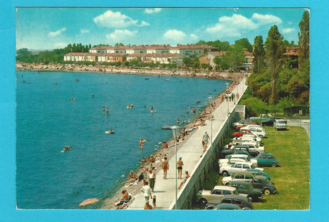 AK Grado. Passeggiata a mare.