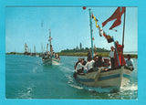 AK Grado. Isola Santuario di Barbana - Processione votiva del perdono di Barbana.