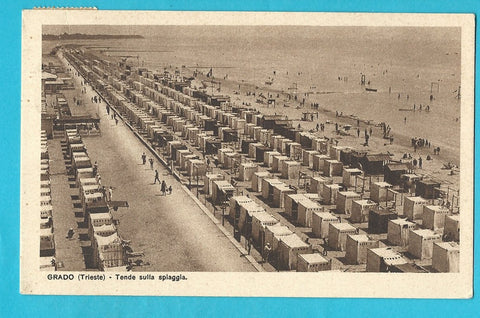 AK Grado - Tende sulla spiaggia.
