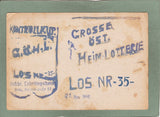 Magistrat Graz Lehrlingsheim Essenkarte. (Städtisches Lehrlingsheim Graz Körblergasse 23. Datum 21. Nov. 1948.