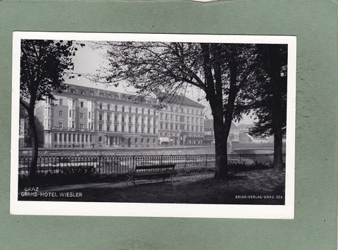 AK Graz. Grand-Hotel Wiesler.