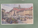 AK Graz – Hauptplatz mit Schloßberg.