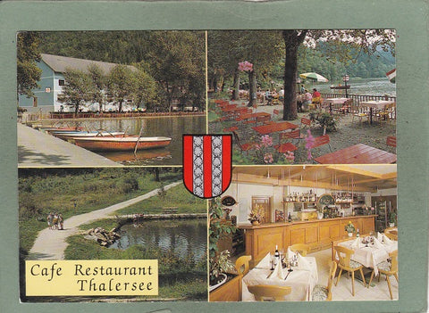 AK Thal 167, Cafe Restaurant Thalersee, Graz.
