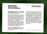 Baustein und Eintrittskarte für die Sternwarte  (Aussichtswarte Grazer Hilmteich).
