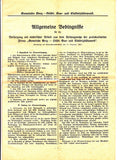 1. Blaues Beiblatt: Stadtwerke Graz, Elektrizitätswerk, Graz, Landhausgasse 15. Stromtarife für Haushalte Graz im Oktober 1938; 2.