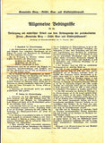 1. Blaues Beiblatt: Stadtwerke Graz, Elektrizitätswerk, Graz, Landhausgasse 15. Stromtarife für Haushalte Graz im Oktober 1938; 2.